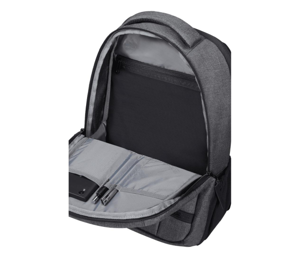 AMERICAN TOURISTER Plecak na laptopa 14 cali Streethero szary melanż 218515 - 1163412 - zdjęcie 4